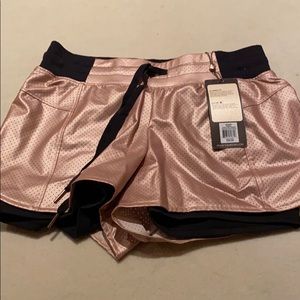 Caliia rose gold layer shorts